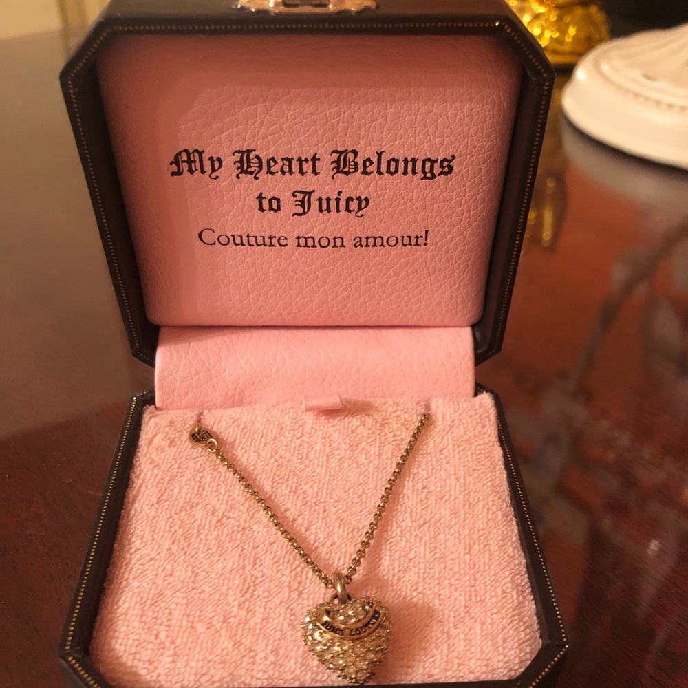 Juicy Couture Rhinestone Necklace